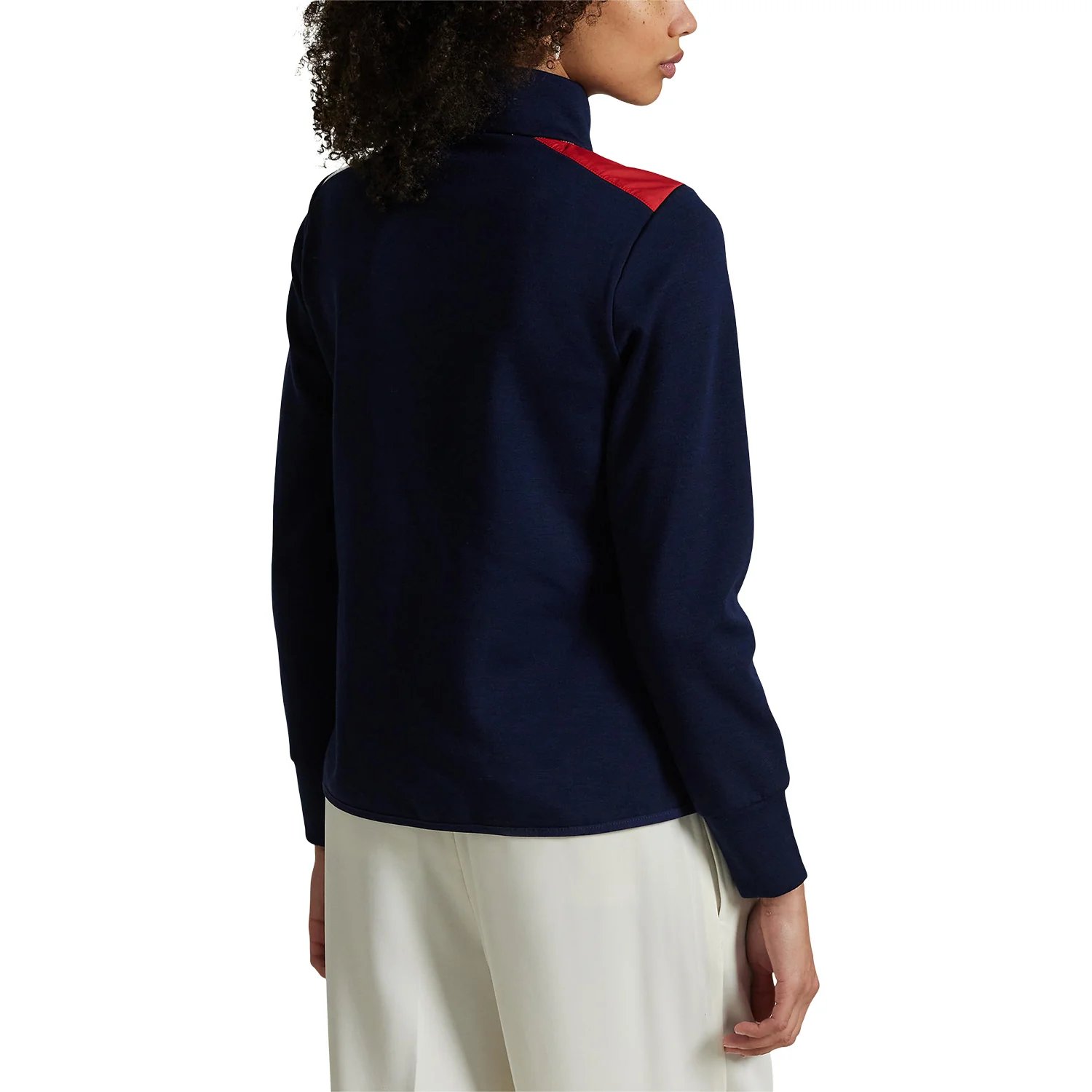 Ralph Lauren 2025 Ryder Cup Women's Hybrid Quilted Jacket in Refined Navy and Ceramic White - Image 3