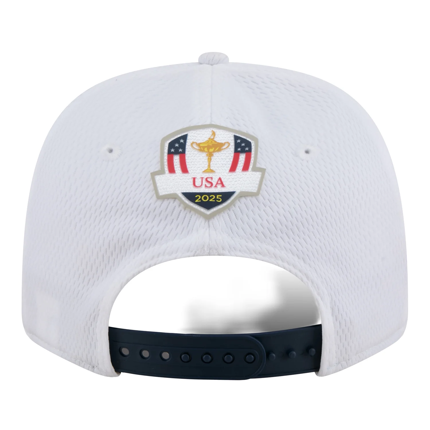 New Era 2025 Ryder Cup Team Uniform Practice 9Seventy Stretch Snap in White - Image 4