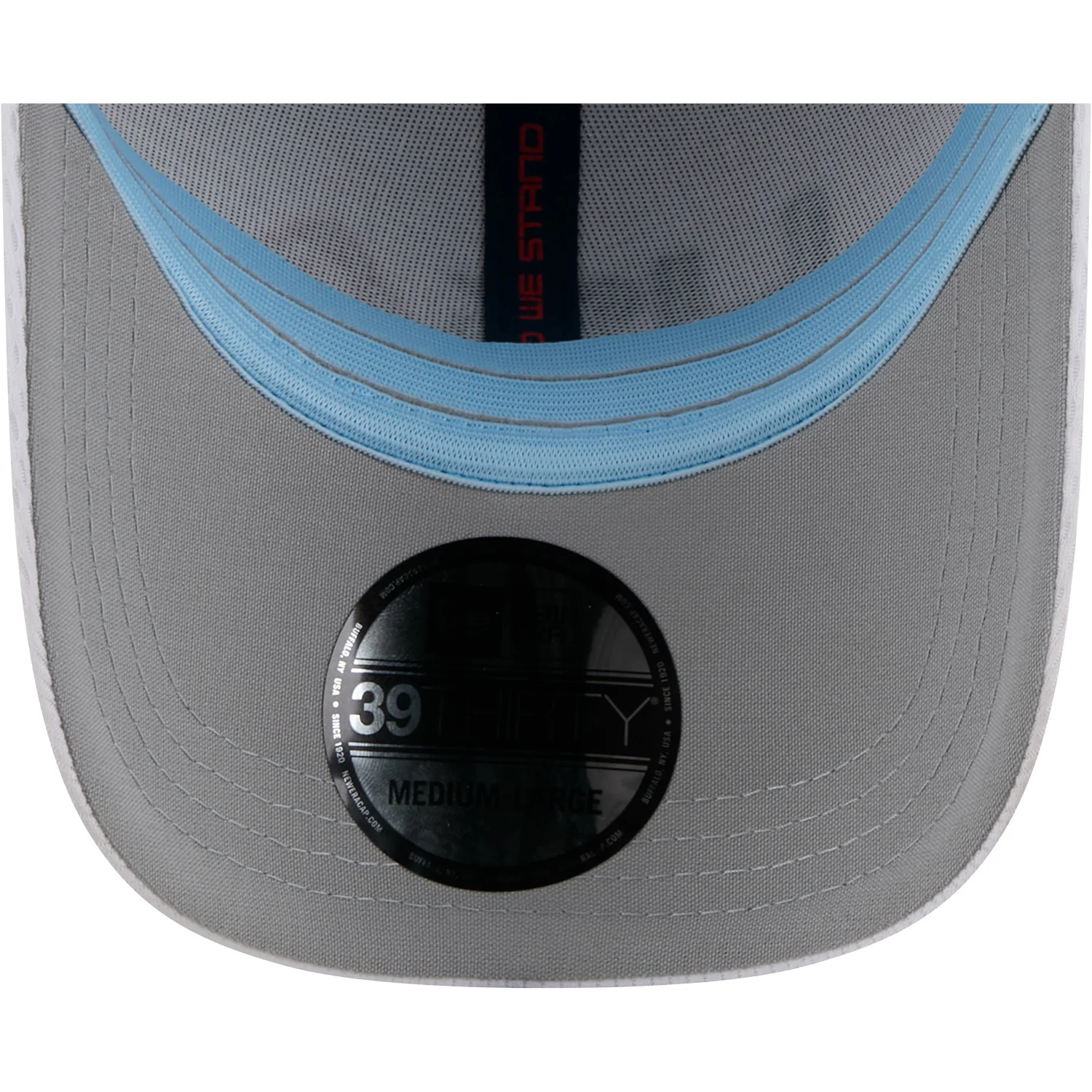 New Era 2025 Ryder Cup Team Uniform Practice 39Thirty Hat in White - Image 7