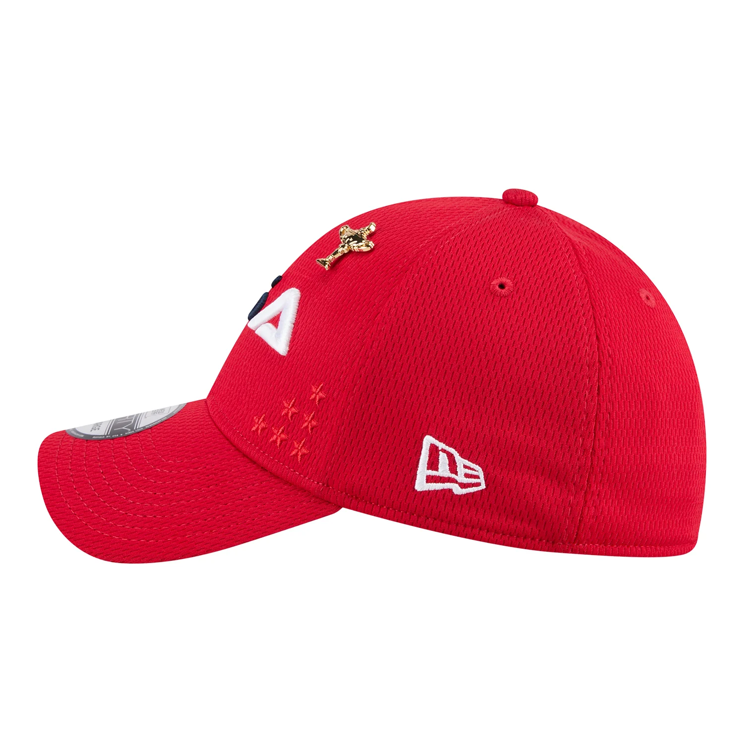 New Era 2025 Ryder Cup Team Uniform Sunday 39Thirty Hat in Red - Image 5