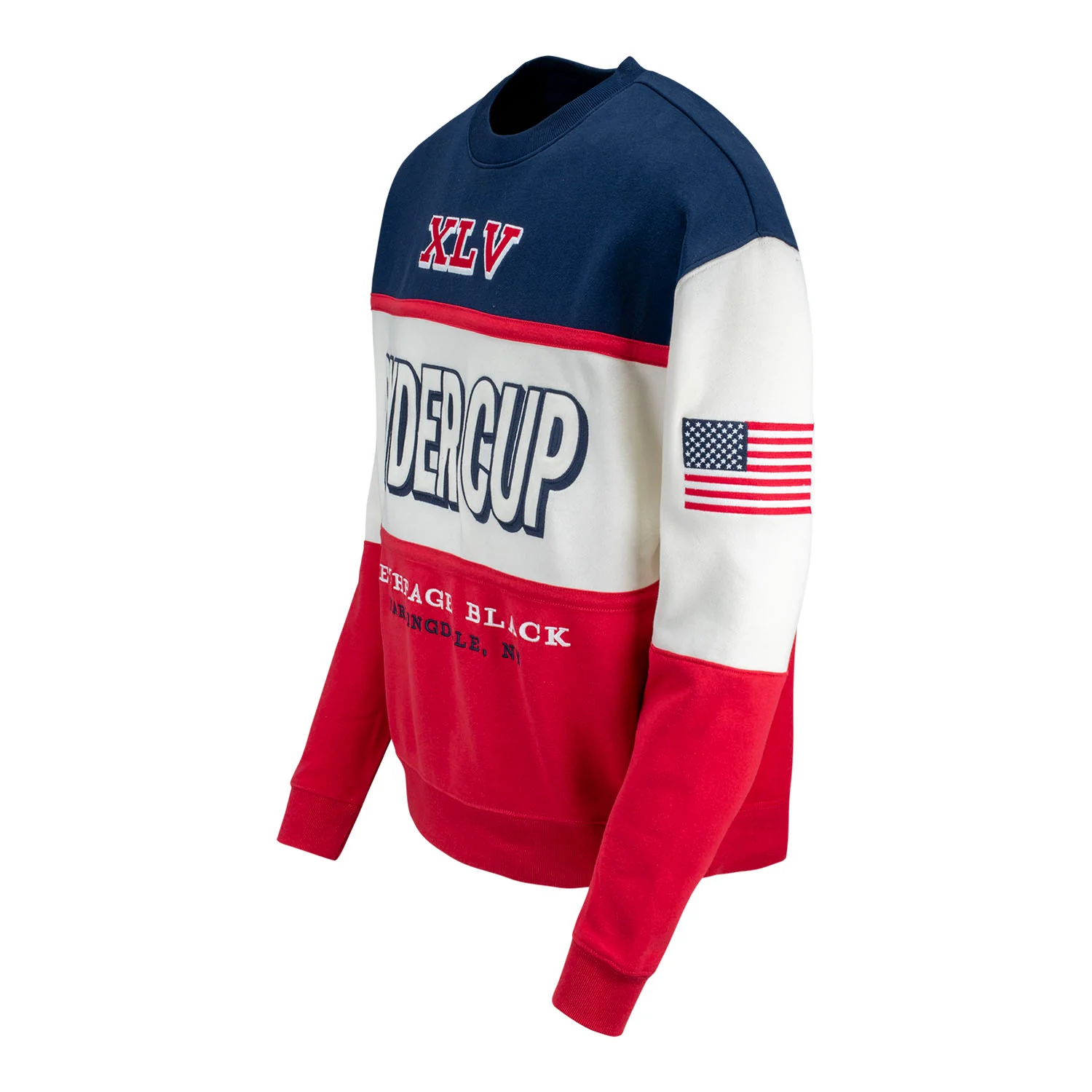 '47 Brand 2025 Ryder Cup Breeze Maximalist Crew in Red, White, and Blue - Image 3