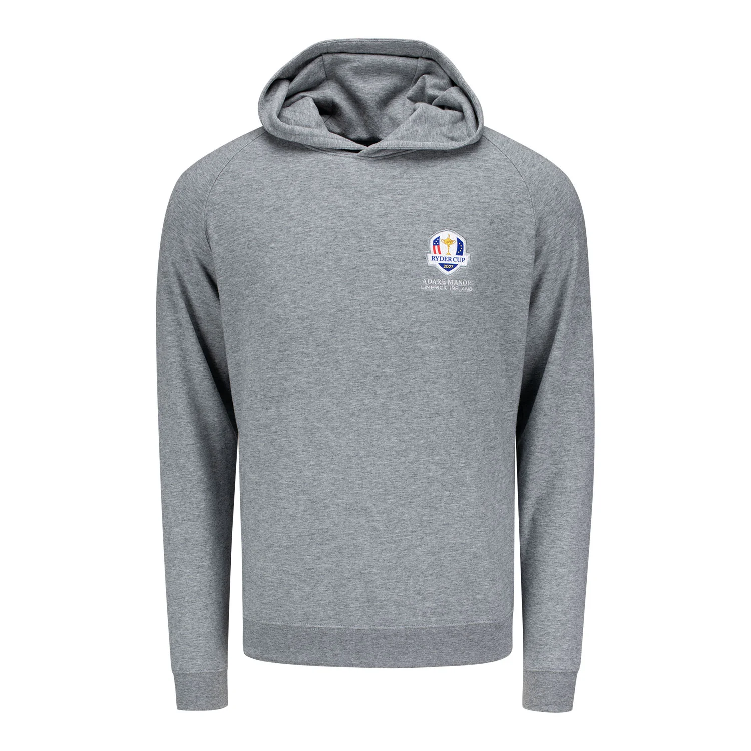 Holderness & Bourne 2027 Ryder Cup Lawson Hoodie in Heather Grey