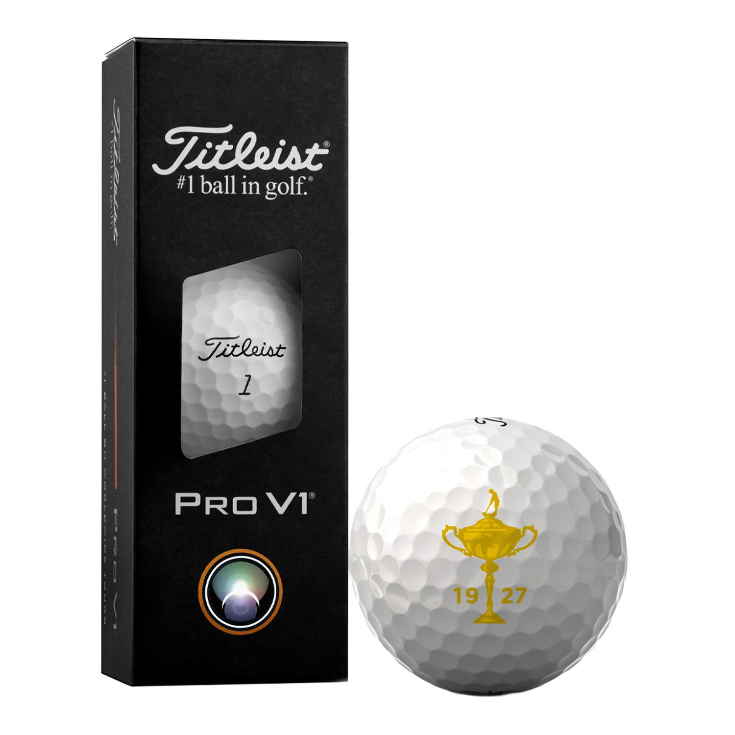 Titleist 1927 Trophy ProV1 Golf Ball Sleeve