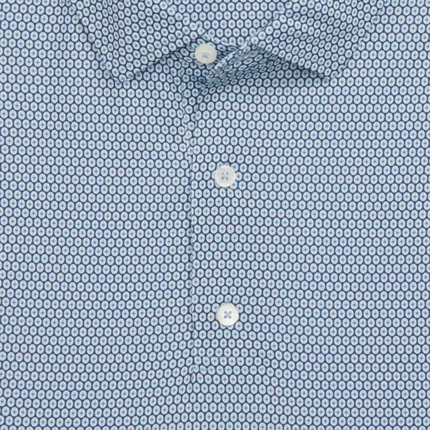 FootJoy 1927 Trophy Stellar Print Polo in Navy, White, and Blue - Image 2
